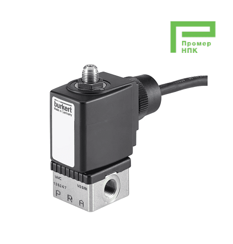 Электромагнитный клапан Burkert 6014 плунжерный